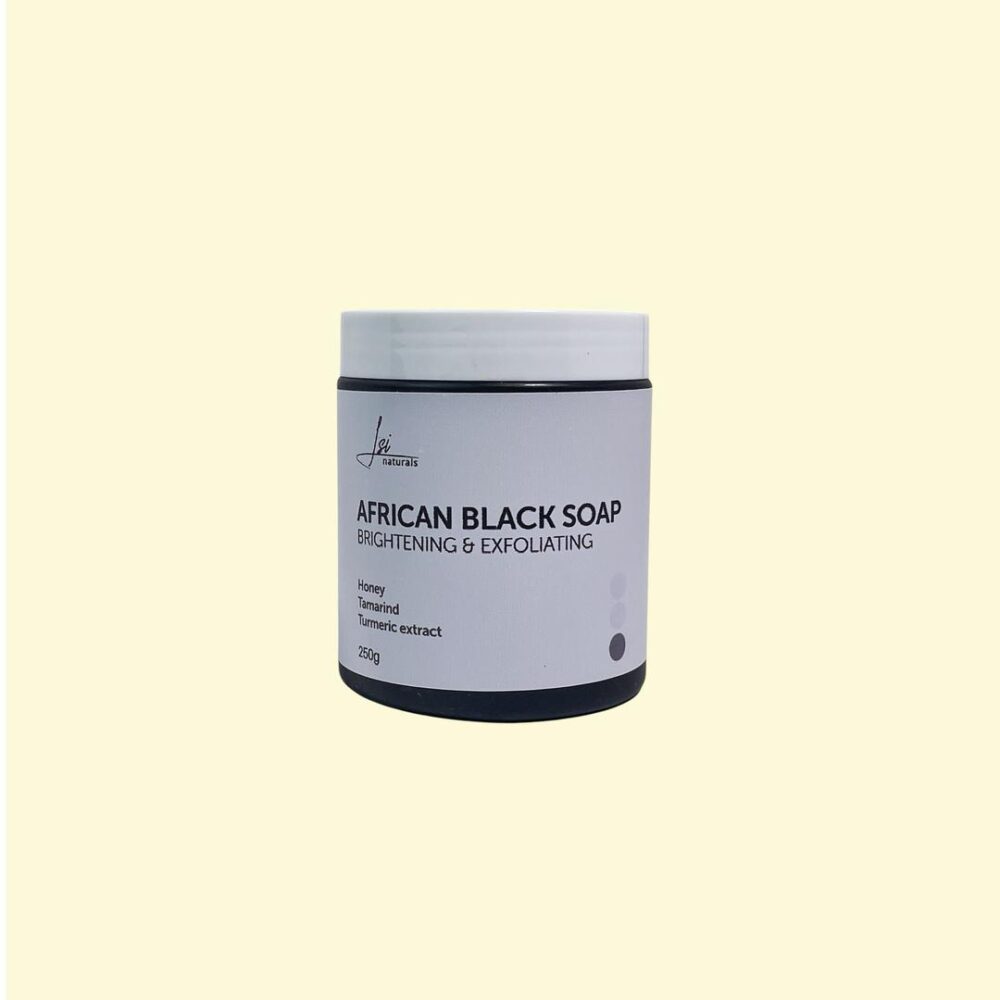 AFRICA BRIGHTENING EXFOLIATING BLACK SOAP