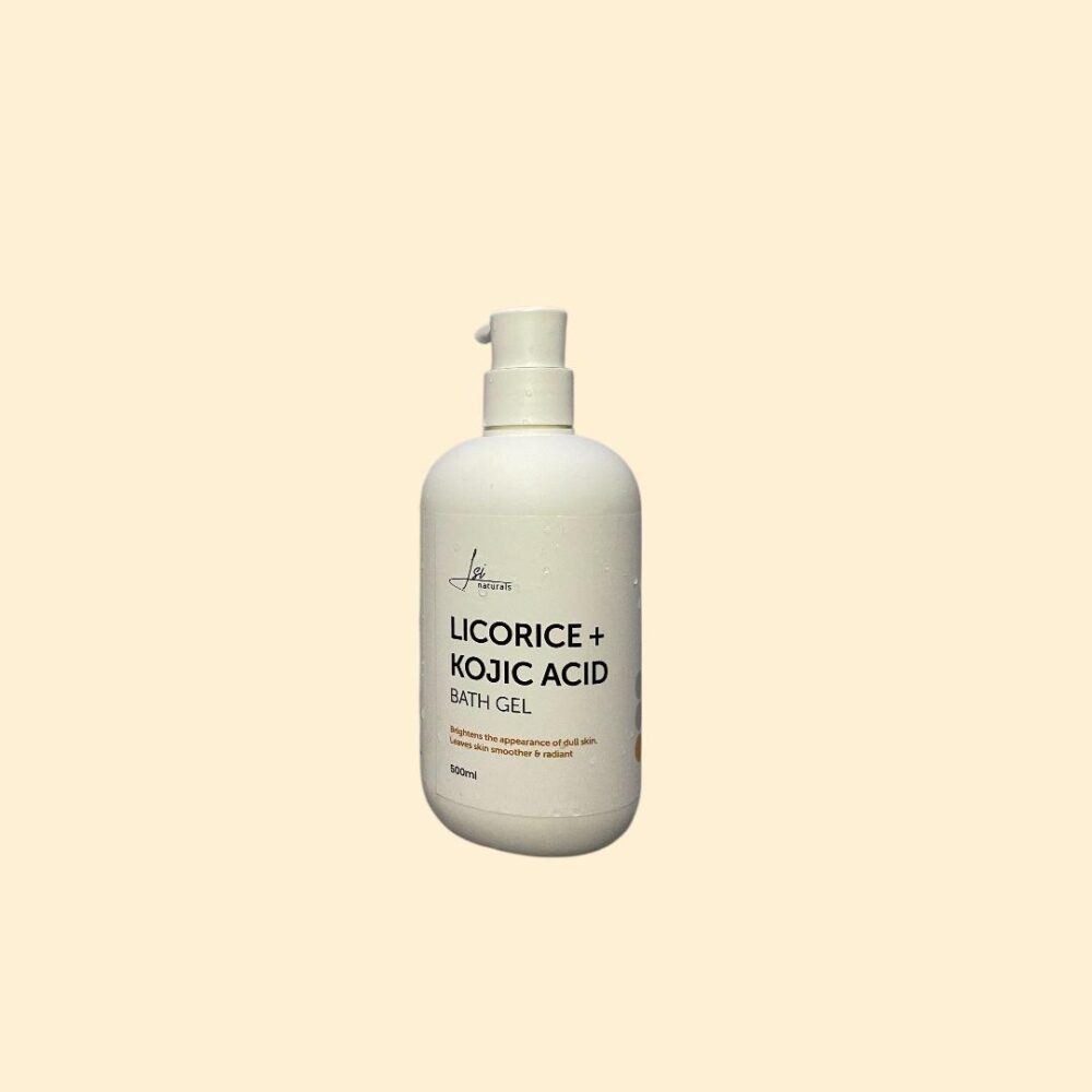 LICORICE + KOJIC ACID BATH GEL 500ML